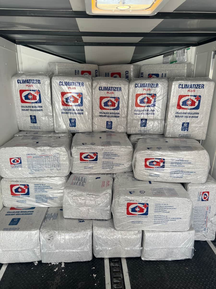 Residential Attic Insulation Project